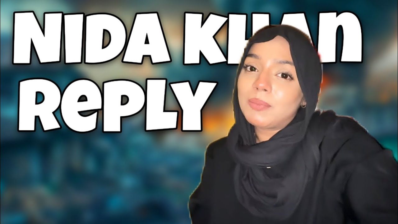Nida khan reply again 