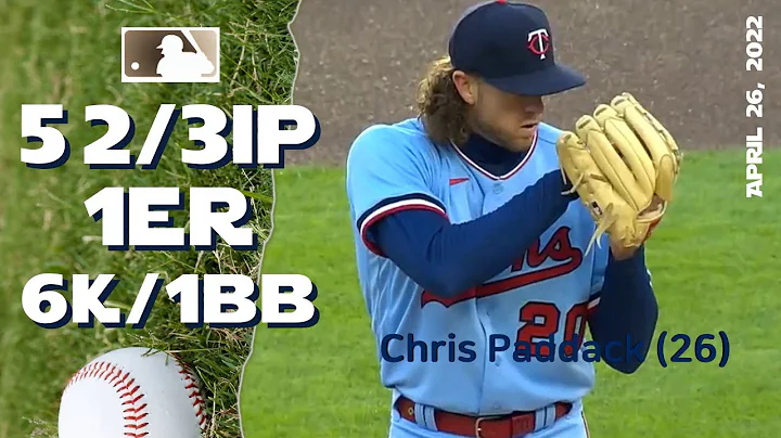Chris Paddack (26) | April 26, 2022 | MLB highlights