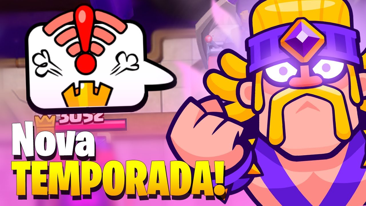 NOVA TEMPORADA)- TUDO SOBRE A TEMPORADA 51 REI DO XADREZ #10k @CLASH ROYALE  🔴 