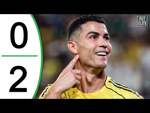 Cristiano Ronaldo Goal - Al Hazm vs Al Nassr 2-0 Extended Highlights & Goals 2025