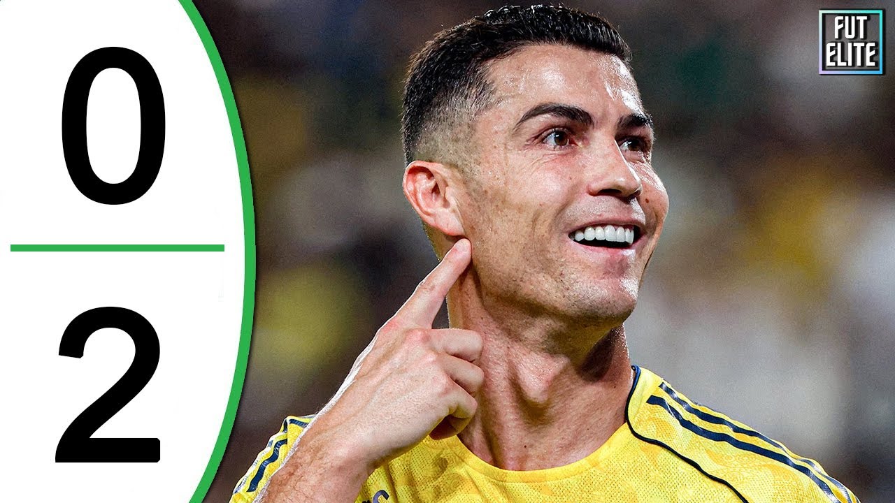 이미지 출처: YouTube Fut Elite Al Hazm vs Al Nassr 경기 장면