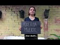 Querida Muerte Lyrics Video with English Subtitles - Renee Goust