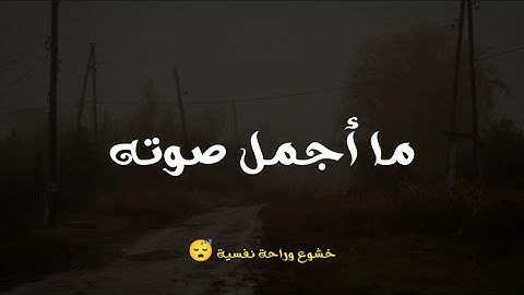ساعة كاملة ⏱️🎧 | تلاوة لمن أراد الراحة النفسية والسكينة وهدوء القلب 😴 | القارئ محمد مسعد ♥️