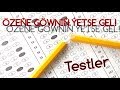ÖZIŇI SYNAP GÖR , ZEHIN BASLESIGI | GYZYKLY TESTLER