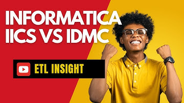 Informatica Showdown: IICS vs. IDMC – Key Differences Explained!
