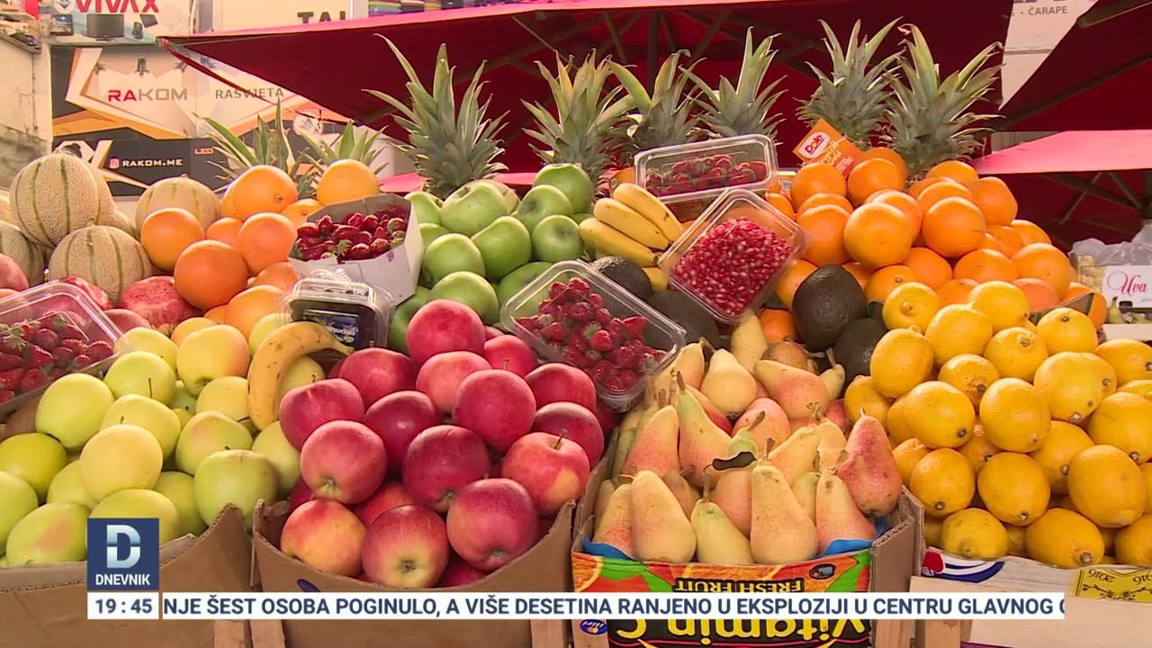 Crna Gora i dalje troši ogroman novac za uvoz hrane koju proizvodi