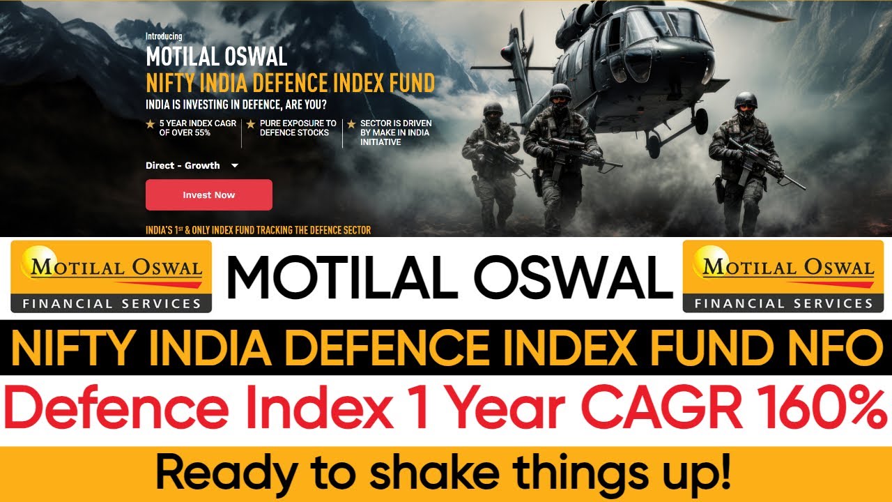Motilal Oswal Nifty India Defence Index Fund NFO Review | Pratik Goon # ...