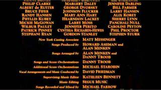 La Bella Y La Bestia - End Credits 1991 Hd Spanish