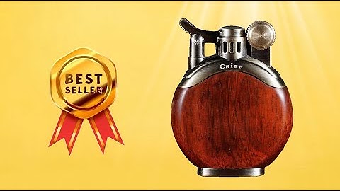 Hộp quẹt xăng đá độc đáo Chief CF213  vỏ gỗ tự nhiên đẹp cao cấp | Ambe.vn