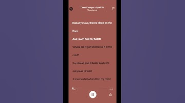 Thumbnail of Spotify lyrics sped up + God bless everyone!🤍