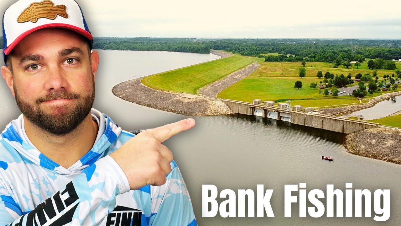 Bank FISHING on BIG Water