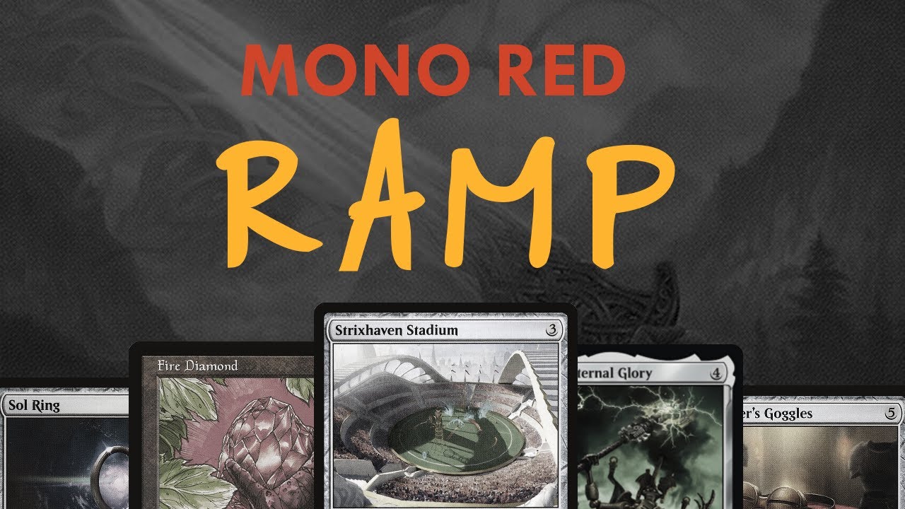 Ramping in Mono-Red | MTG | EDH | TIPS - YouTube