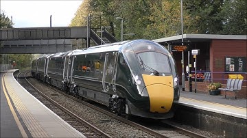 Hitachi class 800 at Keynsham & Newport on test & service 22nd & 23rd October 2017
