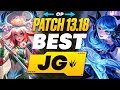 The BEST Junglers For All Ranks On Patch 13.18! | Season 13 Jungle Tier List League of Legends