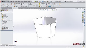 Solidworks Sheet Metal Essential 22 Lofted bend tool
