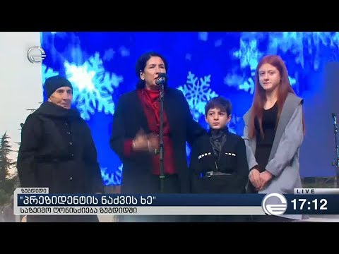 სალომე ზურაბიშვილის ვიზიტი ზურგდიდში