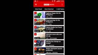 BBC News (by BBC Worldwide) - news app for Android and iOS. screenshot 2
