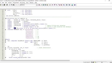 Curso VHDL.V132.Transmitiendo un mensaje, RS232, desde el circuito sintetizado a la PC. Descripción.
