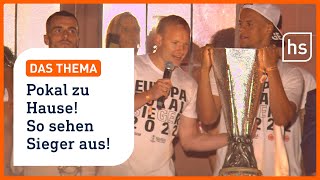Europa League-Sieg: Eintracht Frankfurt rockt den Römer | hessenschau DAS THEMA