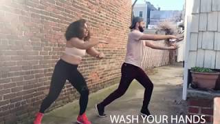 The Coronavirus Dance Challenge/Wash Your Hands/Zumba Choreo by Ricardo Marmitte ft Talin &amp; Mesrop