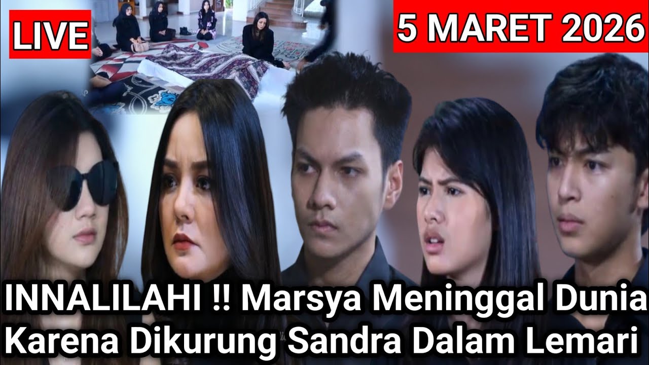 LIVE MERANGKAI KISAH INDAH HARI INI - INNALILAHI !! Marsya Meninggal Dikurung Sandra Dalam Lemari