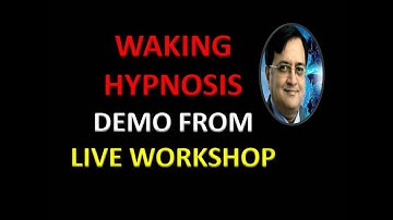 Hypnosis - Waking Hypnosis Demo From Live Workshop! Hand Stiff, Hand Stuck, Leg Stuck, Mouth Stuck