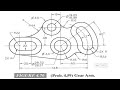 🔵 DIBUJO 7 de PIEZA MECÁNICA en AUTOCAD 2D - Brazo de Engranaje