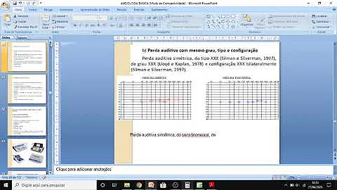 Como é o laudo da audiometria?