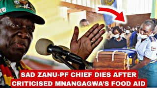 Sad🤯Honai Zanu-PF Chief Shana who criticised Mnangagwa Food Aid vafazvisina tsarukano🤯💔