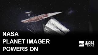 NASA planet imager powers on