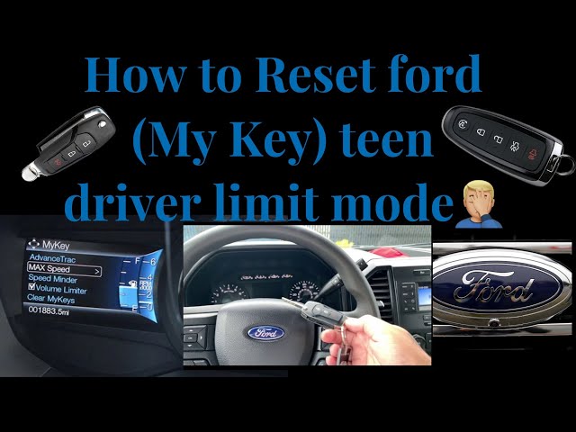 Ford Mykey Speed Limit Disable