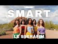 Kpop in public  le sserafim  smart  dance cover  zone a dance team 4k