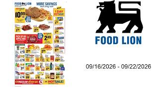 Food Lion Weekly Ad - 09/16/2026 - 09/22/2026