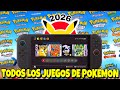 ⚠️ ¡Todos los Juegos de Pokémon FILTRADOS en NINTENDO SWITCH! Revela Pokémon Master Collection