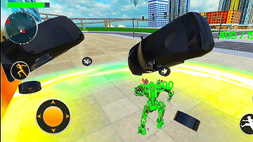 Army Bus Robot Transform Wars - New Air jet robot Android game  Sanjib meher
