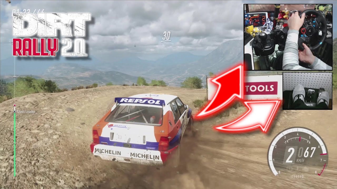 Lancia Delta Greece / Logitech G29 DiRT Rally 2.0 YouTube