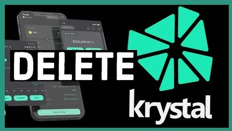 How to Delete your Krystal Wallet 2024?