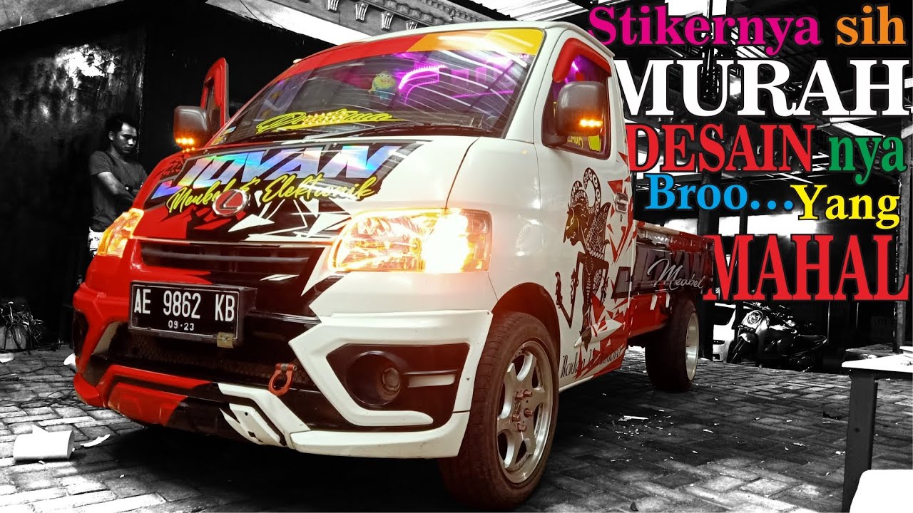 Pick Up Modif Simple Grand Max Modifikasi Cutting Sticker Pemburu PIKACHU YouTube