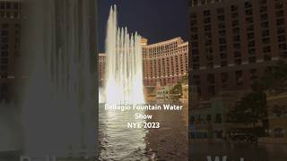 Bellagio Water Show NYE 2023