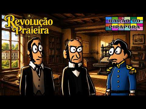 Second Reign: Praieira Revolt in Cartoon