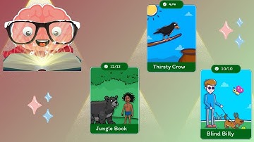 Smart Brain - Jungle Book & Thristy Crow & Blind Billy