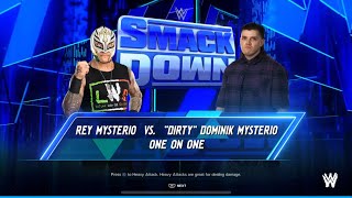 WWE 2K24 | Rey Mysterio Vs Dirty Dominic Mysterio | PS4 Gameplay & Video #wwe #subscribe #trending