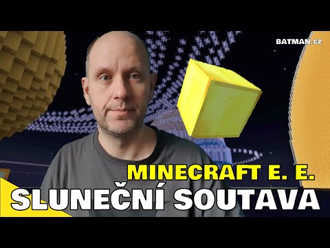 Minecraft EE – výuková lekce Sluneční soutava