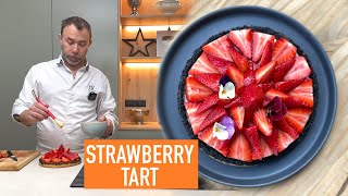 Delicious french pastry I CLASSIC STRAWBERRY TART