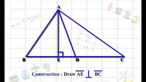 A Median Divides a Triangle