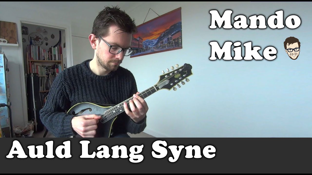 Auld Lang Syne - Mandolin Lesson (All standards)