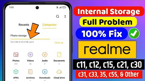 storage full problem realme c11, c12, c15, c21, c33, | internal storage full problem