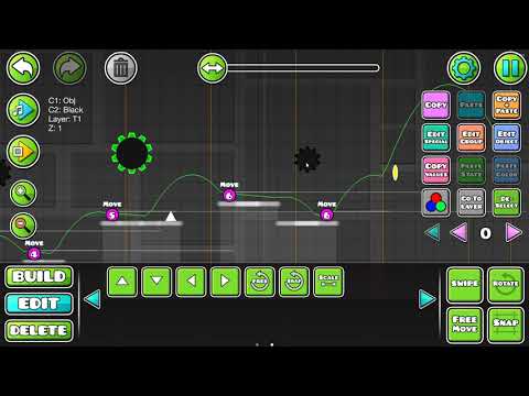 Туториал как Сделать Крутой Уровень В Geometry Dash [2]