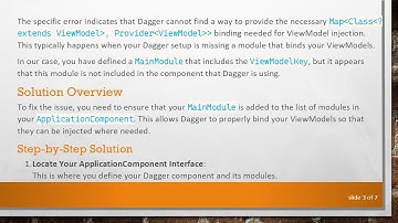 Solving Dagger ViewModel Injection Issues in Your Android App