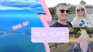 Travel Day, Times Square, & Hard Rock Cafe | NEW YORK DAY 1